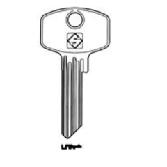 Silca DM18 cylinder key blank
to suit DOM locks
Steel Key