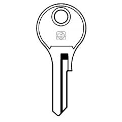 Silca DM39R cylinder key blank
to suit DOM locks
Steel Key
