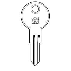 Silca ED4 Cylinder Key Blank
to suit Evergood locks
Steel Key