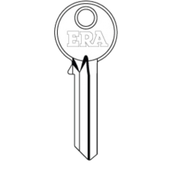 ERA 650-56 5 Pin Cylinder Blank
ERA Orginal Door Cylinder Key Blank.
Can be cut to suit most 5 pins cylinders
Genuine Era Key Blank
Steel Key