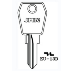 JMA EU-13D Cylinder Key Blank
to suit Eurolocks locks
Steel Key