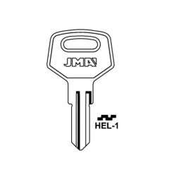 JMA HEL-1 Cash Box Key Blank -HLX1
to suit Helix, Evergood & Cash Box locks