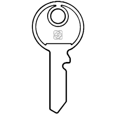 Replacement Henderson R Series Keys
Codes R008 - R254
Can be found on Garage Door Handles
Image of key is for illustration