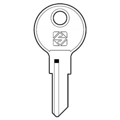 Silca HF1R 5 pin Cylinder Key Blank 

to suit Hafele TA locks

Steel Key 