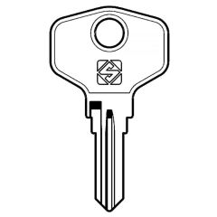 Replacement Burg & Durable Padlock Series Keys
Codes 1001-3187
Most Commonly found on Padlocks
Can be also found on Post boxes & key cabinets
Image of key is for illustration