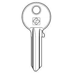 Replacement Iseo ME Series Keys
Codes ME001 - ME210
Can be found on Door Cylinders
Image of key is for illustration