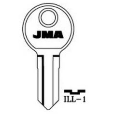 JMA ILL-1 Key Blank
to suit Illinois & Chicago Coin locks
Steel Key