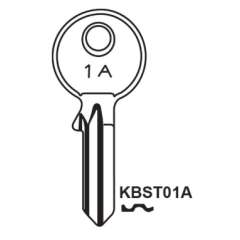 JMA KB001A Key Blank
to suit Sterling Padlocks
Steel Key