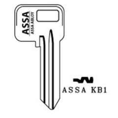 ASSA Camlock 5 pin Key Blank
to suit Assa 22401 & 13629 locks
Genuine Assa Key
Steel Key