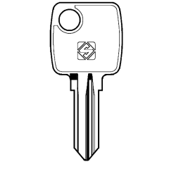 Silca KI17 Key blank