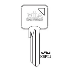 Mila Prolinea Cylinder Key Blank - M6
to suit Mila locks
Genuine Mila Blank
Steel Key