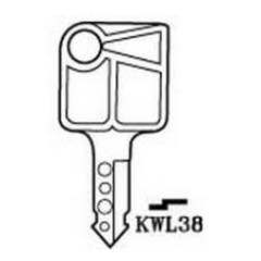 Espagnolett Window Keys
Espagnolett KWL38 Window Keys