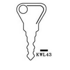 Mila Inspiration Window Key - KWL43