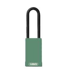 ABUS 74HB Series Long Shackle Lock Out Tag Out Coloured Aluminium Padlock