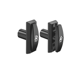 L&F 1642 Pop Out Garage Door Handle
Pop-out `T` style garage door handle from Lowe & Fletcher with double D screw fixing.