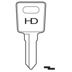 HD LAS24 Key blank
