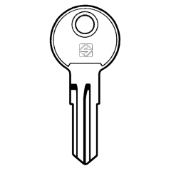 Replacement Eurolocks Post Box & Luggage Series Keys
Codes 001 - 200
Usually found on Suitcases and Mail Boxes