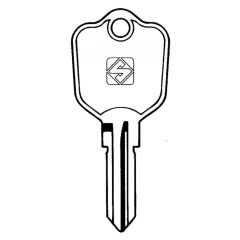 Silca LF14 5 pin cylinder key blank
To suit Lowe & Fletcher, Bedford, Rovern and Triumph locks
Steel Key