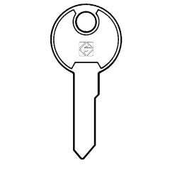 Silca LF29R Key blank