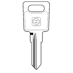 Silca LS11R 6 pin cylinder key blank
to suit Las, Kiferm, Marcadet, Paragon & Ronis locks
Steel Key