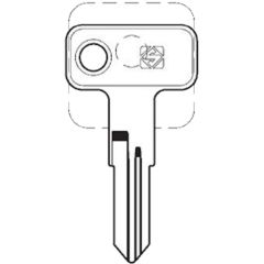 Silca MER33R cylinder key blank
to suit Meroni, CL, Cyber Lock & Triumph Locks
Steel Key