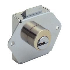 Mul-t-lock Drawer Latch Lock
Mul-t-lock unique, high precision telescopic pin tumbler system. Pick and drill resistant for high security needs. Slam locking mechanism.