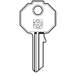 Silca PF1 Cylinder Key Blank

To suit Prefer & Knoll Locks

Steel Key