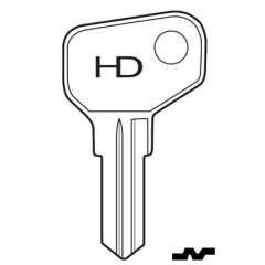 HD PR1 Key Blank
to suit Arfe, Absa, Froser, Keya & Pro Auto locks
Steel Key