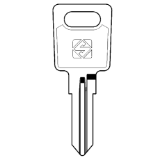 Silca RO69 7 pin cylinder key blank

to suit Ronis, Las & WCC locks

Steel Key 

