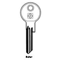 Silca RR2  & JMA YA-20D Vehicle Key Blank 

To suit Rolls Royce, Bentley & Yale Locks

Steel Key 