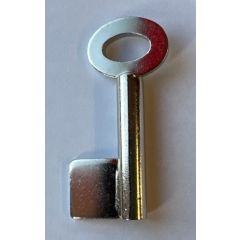 Universal Pipe Mortice Key Blank Medium
Padlock & Safe Key Blank
Gauge - 7G
Steel Key
