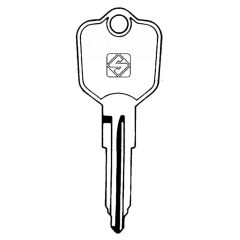 Replacement British Classic Car Key
For Union and L&F Lowe & Fletcher VV Series Keys
Codes VV1001 - VV2000
Fits Classic cars from 1930's – 1980's