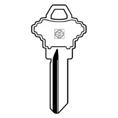 Replacement Schlage S Series Keys
Codes S00100 - S27787
Can be found on Door Cylinders
Image of key is for illustration