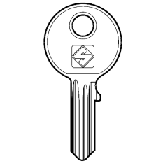 Silca SHW2 cylinder key blank
To suit Shaw cylinder & window locks
Steel Key