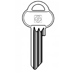 Silca ASS2 5 pin Cylinder Key Blank
to suit ASSA Cylinder Locks