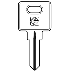 Silca OJ13R 7 pin cylinder key blank
To suit Ojmar & burg Locks
Steel Key
