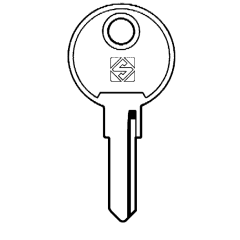 Silca STR5R Key Blank
to suit Strebor & Ducati locks
Steel Key