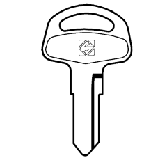 Silca SZ4 Vehicle Key Blank
To suit Suzuki Motorbike Locks and many more
Steel Key