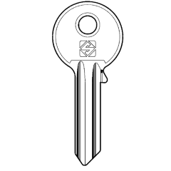 Silca UL050 5 pin Universal Cylinder Key Blank

to suit many manufactures of locks

Steel Key 