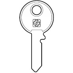 Silca UNI1R Key blank