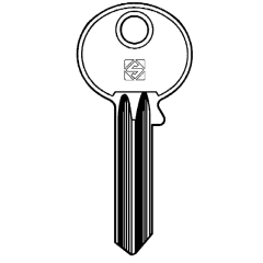Silca UNI28 5 pin Key Blank
To suit Union Locks
Steel Key