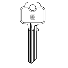 Silca UNI32 6 pin Key Blank
To suit Union Locks
Steel Key