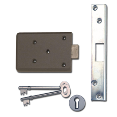 UNION J5D Trafalgar 5 Lever Rim Deadlock
