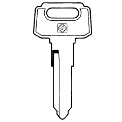 Silca YH31R Motorbike Key Blank
To suit Yamaha, Hercules & Puch Locks
Steel Key