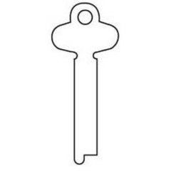 Replacement L&F Lowe & Fletcher ZGMST Master Key
For L&F ZG Series Locks
For lock codes ZG0001 - ZG1800
These master keys will only operate locks which have been manufactured to accept a Master.